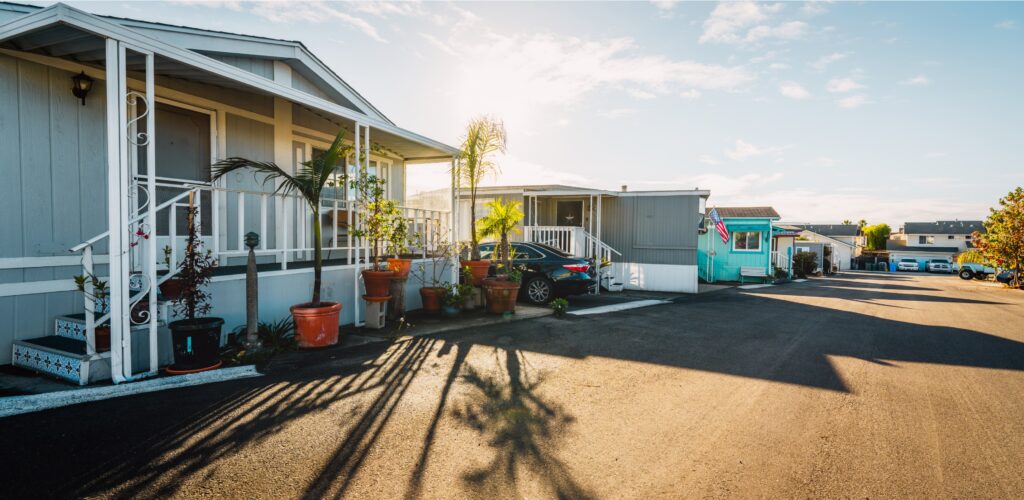 A mobile home park